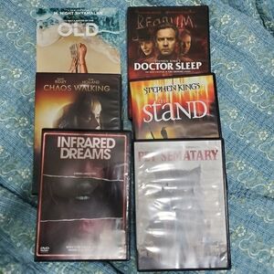 A set of 6 dvds.